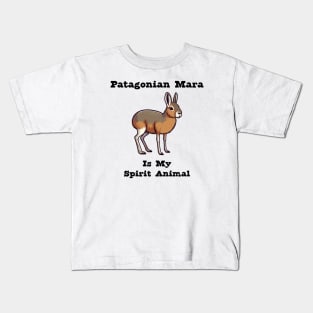 Patagonian Mara Spirit Animal Kids T-Shirt